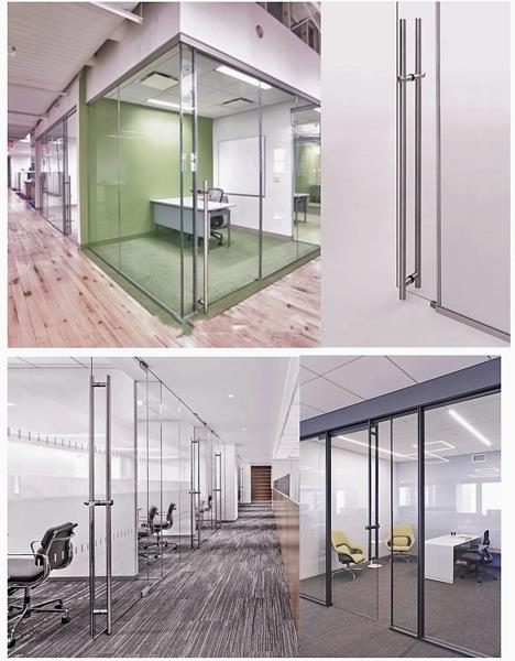 Pull Bathroom Handles Glass Sliding Door Handle 