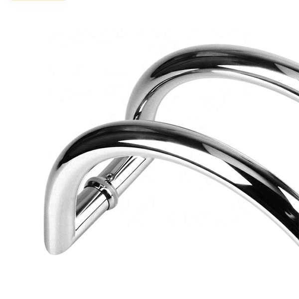 High quality stainless steel bathroom glass door handle 