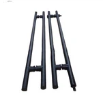 Tikkaat vetää kahvat lasiovet